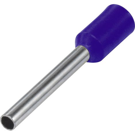 Vogt Verbindungstechnik 470208 Aderendhülse 0.75 mm² Teilisoliert Blau 100 St.
