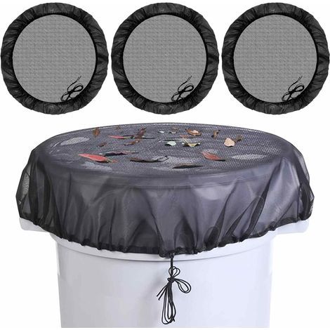 4-piece rainwater collection system, 95cm rainwater tank, garden rainwater tank net, mesh covers for rain barrels (1/5)