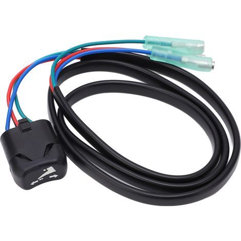 Interrupteur de trim et de relevage 37850 90J00 ABS de remplacement pour boîtier de commande à distance de moteur hors-bord Suzuki (1/5)