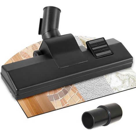 Brosse à aspirateur Universelle, Brosse combinée de 35/32mm, Tete Aspirateur avec 2 Roulettes et Adaptateur,Convient aux aspirateurs etc (1/5)