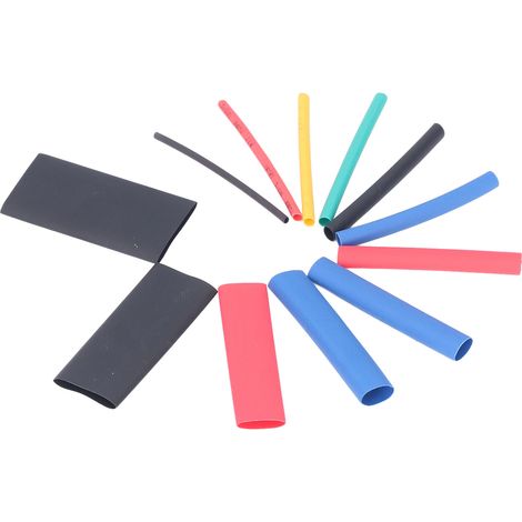 Lot de 800 gaines thermorétractables en coffret, tube isolant pour câble, protection gainée, kit bricolage électronique (1/5)