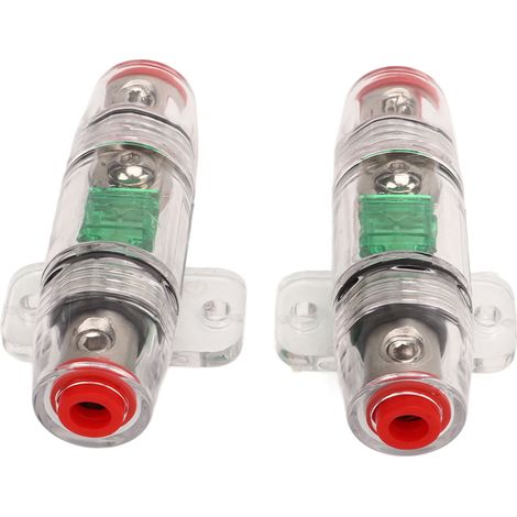 2 pièces porte-fusible ANL en ligne 12-36V CC étanche IP67 pour ampli audio voiture et bloc batterie (1/5)