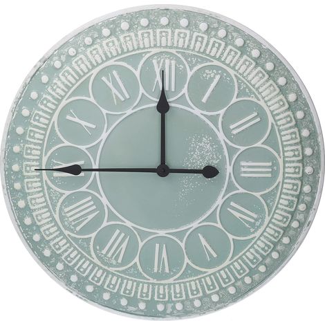 Orologio in metallo verde cm Ø59x3