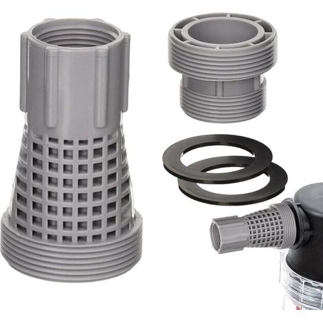 Adaptateur de tuyau de piscine Adaptateur de tuyau de piscine avec joints Pompes filtrantes pour spa, système d'eau salée, pièces de rechange pour piscine (1/5)