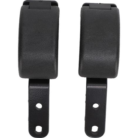 Manija de seguridad para ventana lateral Tacoma 1998-2004 OEM 62910-89102 ABS negro metal 2 piezas (1/5)