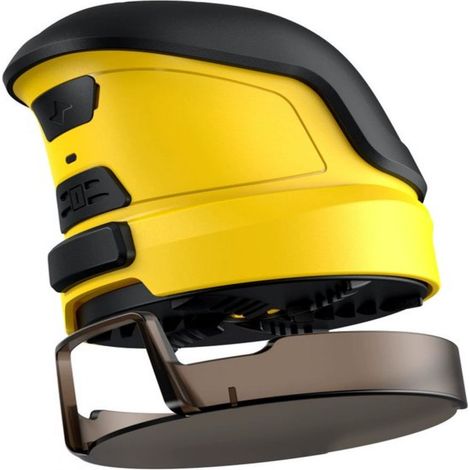 Grattoir Électrique Pour Vitre Automobile - Batterie Lithium 3000 mAh - Matériau ABS - Jaune - Génération 2 - 1 Pièce (1/5)