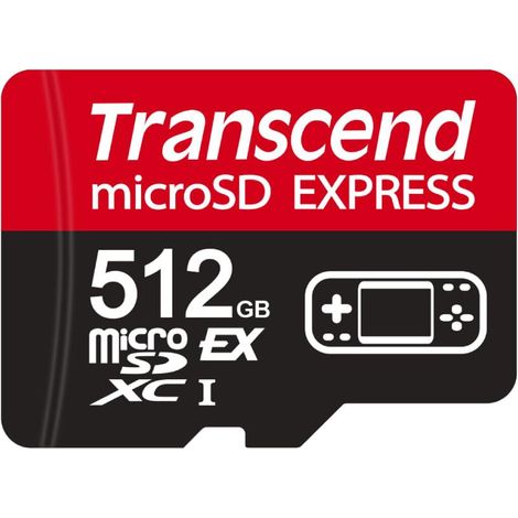 SD microSD Card 512GB Transcend SD-Express PCIe USD710S