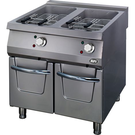 Friteuse sur coffre électrique - gamme 900 - 22 + 22 l - AFI COLLIN-LUCY