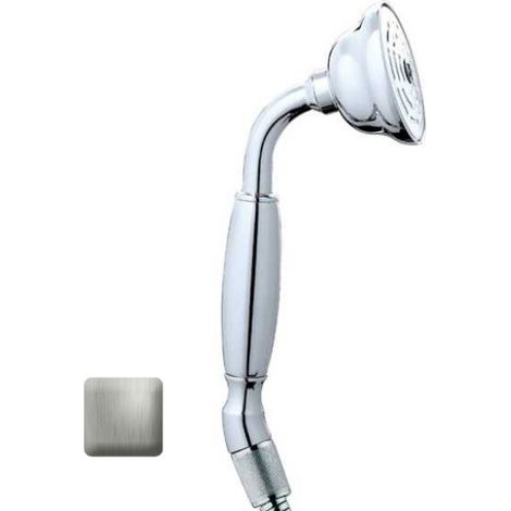 Douchette monojet CHARLESTON nickel satiné - Bossini B00580094 (1/2)