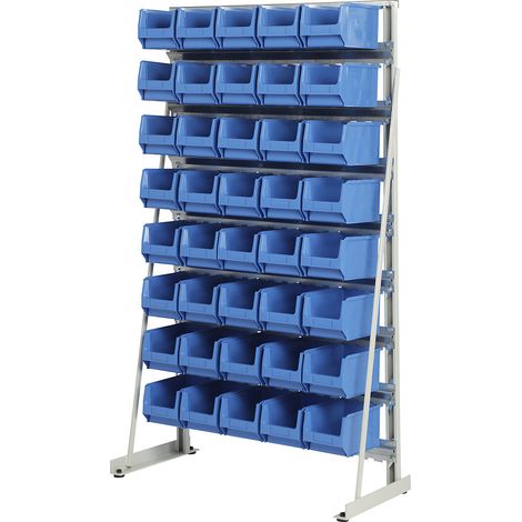 eurokraft pro, Rayonnage pour petites pièces sur pieds, avec