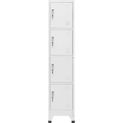 Armoire de Rangement 5 Niveaux, Meuble Étagère Verticale 38x45x180 cm, Placard de Stockage Étroit pour Salon, Chambre ou Bureau (1/5)
