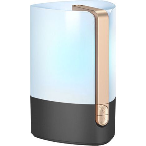Dispositivo per aromaterapia a ultrasuoni con oli essenziali per il bagno, umidificatore per l'ufficio, luce notturna rossa e blu per la camera da letto - Crezuo