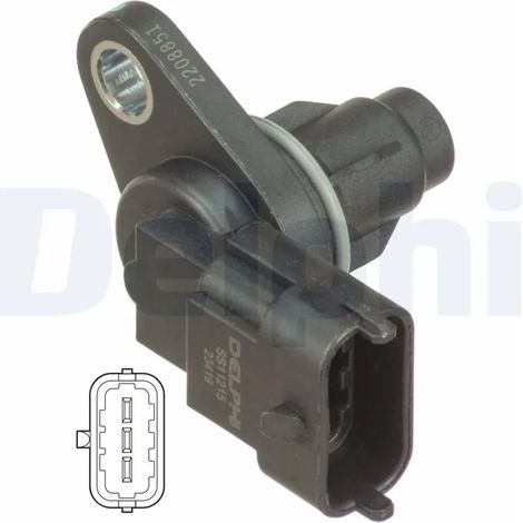 Capteur, position d'arbre à cames Delphi Technologies SS11215 HYUNDAI 393002A000