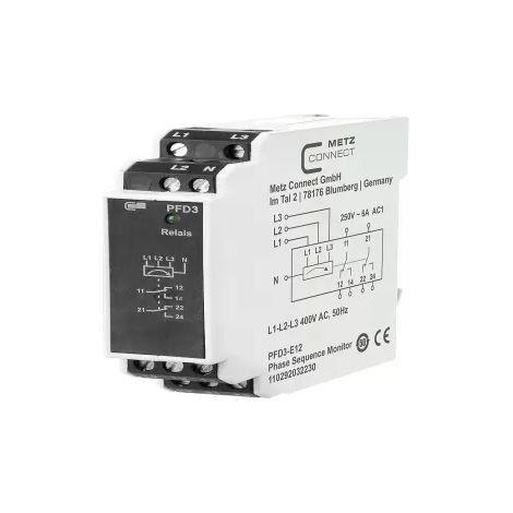 Überwachungsrelais 400 V/AC (max) 2 Wechsler Metz Connect 110292032230  1 St. (1/2)