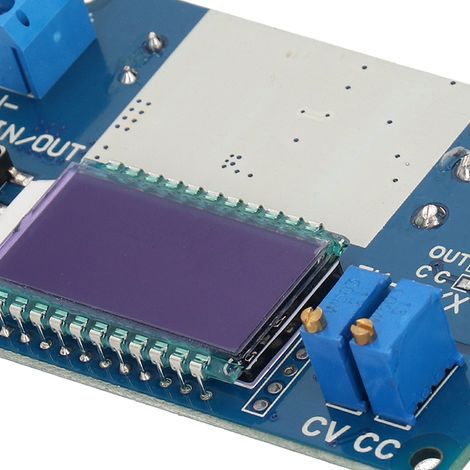 ZK-12KX 12A DC/DC-Lademodul mit einstellbarer Konstantspannung/Konstantstromstärke und LCD-Digitalanzeige für Spannung und Stromstärke. Eingangsspannung: 5,3–32 V DC Ausgangsspannung: 1,2–30 V DC (1/5)