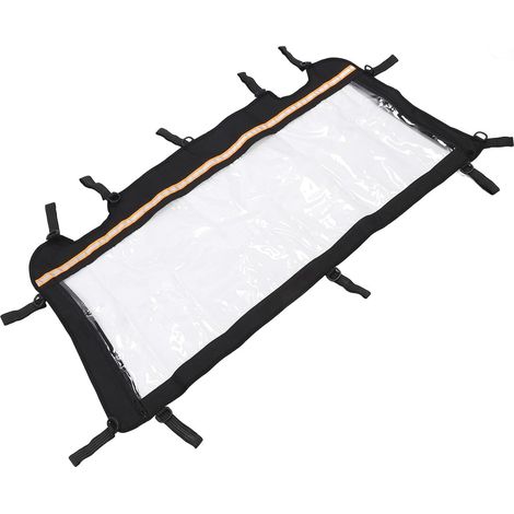 Pare-brise Arrière Souple Durable pour XP 1000 et XP 4 1000 , Couverture de Fenêtre Arrière en PVC Oxford Imperméable, Protection contre les Intempéries UTV et Installation Facile, (1/5)