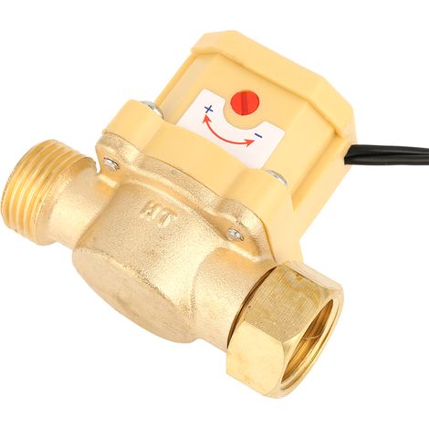 1 capteur de pression de pompe en laiton, contrôle de débit d'eau, filetage G1/2 femelle/mâle (1/5)