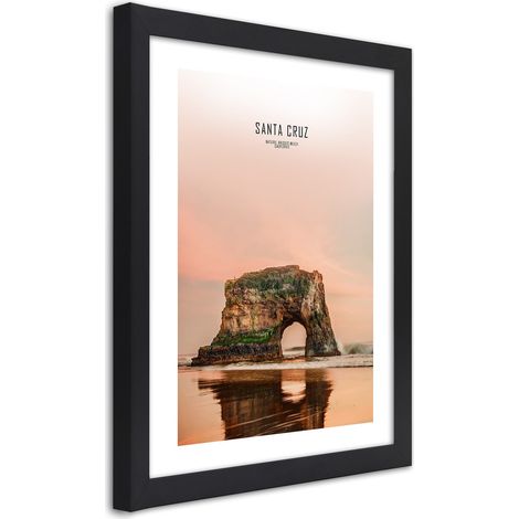 Quadro con cornice, Santa Cruz - 20x30 (1/5)