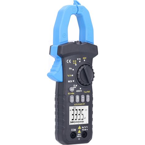 Pince ampèremétrique HP-7200B T-RMS 6000 points NCV CC/CA, multimètre de tension, résistance et température (1/5)