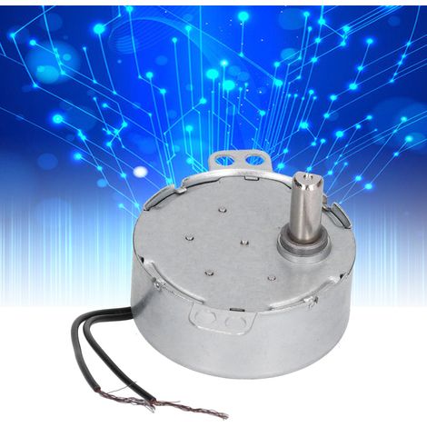 Moteur synchrone TYC AC110-127V 2,5-3 tr/min, sens horaire/antihoraire, moteur miniature 4W (1/5)