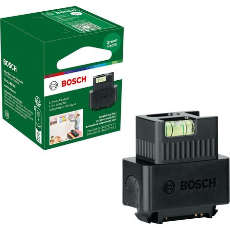 Bosch distanziometro laser Zamo Adattatore a linee laser (accessorio per Zamo 4 gen., per un allineamento agevole degli oggetti, in cartone) (1/5)