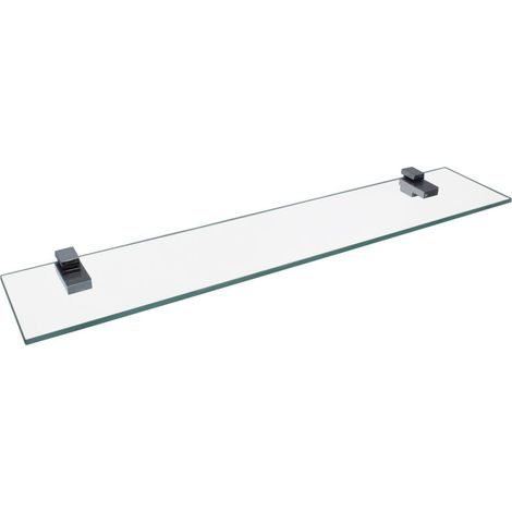 Fackelmann Glasablage 60 cm, 2 Halter für Wandmontage"-"85386 (1/4)