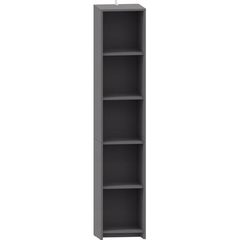 ALTIVO REG 36 libreria aperta color antracite per libri, raccoglitori, vestiti