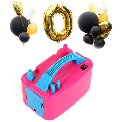 Pompe À Ballon Électrique - 600 W - Double Embout D'air - Pour Fêtes Et Anniversaires - 1 Pièce (1/5)