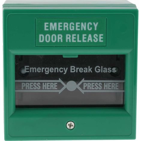 Boitier de déverrouillage issue de secours, RS PRO, Bris de verre ( Prix pour 1 ) (1/3)