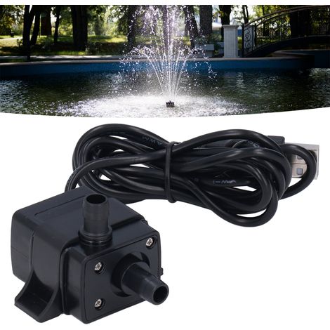 DC5521 Steckerwasserpumpe, 12V 5W Niederdruck-Tauchpumpe, kompatibel mit Solarwasserpumpen, fahrzeugmontierten Aquarium-Tauchpumpen. (1/5)