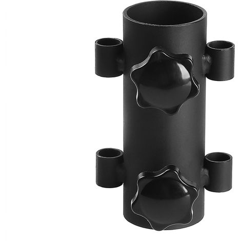 royaluxe -Fixat de poteau d'auvent extéri, accessoires d'auvent de camping, barre d'épandage, support de tube fixe réglable (1/5)