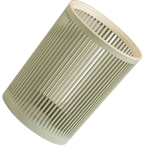 Poubelle creuse ménagère, seau sanitaire grande capacité résistant à l'usure, corbeille à papier verte pour bureau et salon (1/5)