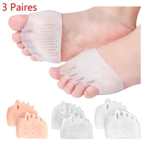 Coussinet Plantaire Gel - Non spécifié - Séparateurs D\'orteils - Respirants - Confortable - Durable (1/4)
