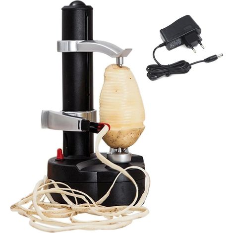 Pelador Electrico - Pelador Automatico Para Patatas Y Frutas - Compatible Con Frutas Y Verduras De 5-10 Cm De Diametro - 1 Unidad (1/5)