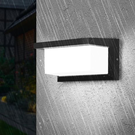 Applique Murale LED Extérieure 18W IP65 6500K Aluminium - Éclairage Jardin, Terrasse, Garage