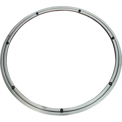 Geräuscharmes Kugellager – Drehbarer Metallfuß – Tragkraft 200 kg – Korrosionsbeständig – Ø 50 cm für Tische und Möbel