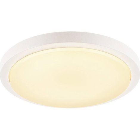 [NEUWERTIG] B-Ware SLV Außendeckenleuchte Deckenlampe LED AINOS 18W Sensor rund weiß Warmweiß IP44 (1/2)
