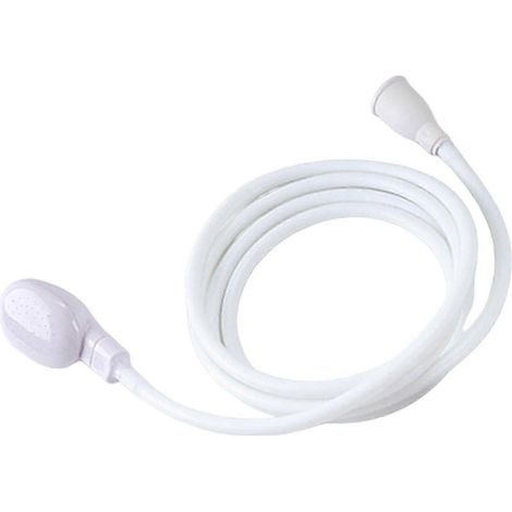 Douchette à jet simple, raccord rapide, installation facile, tuyau de 3 m, flexible pour lavabo, douchette de robinet pour le lavage des cheveux et le nettoyage des chiens