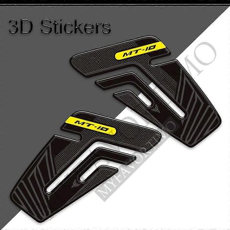 Protection de réservoir, poignées, kit de protection pour réservoir d'essence et d'huile, protection pour genoux, autocollants Hyper Naked pour moto Yamaha MT10 FZ10 FZ MT-10 MT-10 SP - MT1023 (1/5)