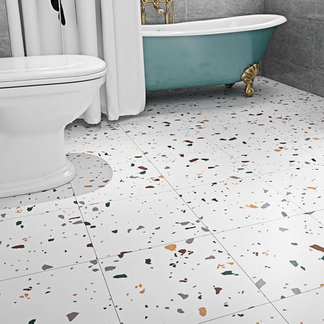 32 Dalles Lino Sol Adhesif 30x30 Dalle PVC Adhesive Sol Carrelage Adhesif Sols Lame PVC Adhesive Revetement de Sols-Épais-Imperméable-Résistant À L'Abrasion pour Salle de Bain Cuisine Salon (1/5)