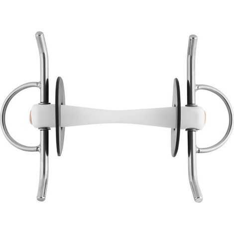 12 cm: Filetto ad aste con rondelle e imboccatura flessibile da 20 mm