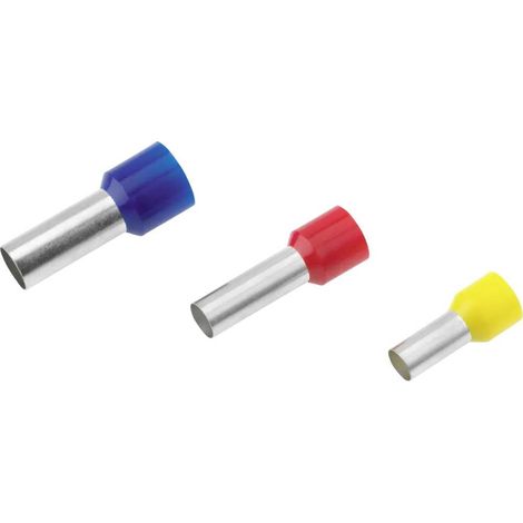 Cimco 187037 Embout simple d'extrémité de câble 95 mm² partiellement isolé rouge 25 pc(s) Y013913