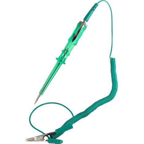 Automotive circuit tester, green bulb voltage test pen, DC 6V, 12V, 24V (1/5)