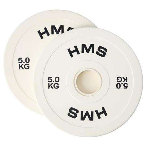 Plaque de pare-chocs olympique CBRS50 2 x 5,0 kg HMS