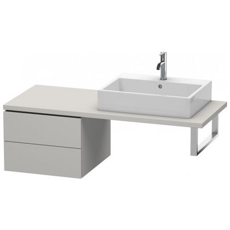 Duravit L-Cube Meuble bas pour console, 2 tiroirs, 520x400x547mm,