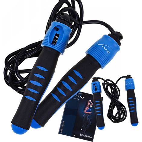 Corde à sauter avec compteur CrossFit, réglable, 270 cm