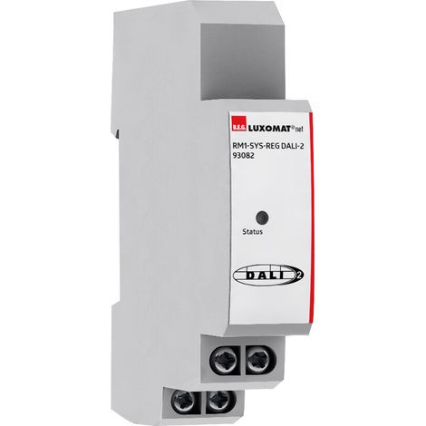 RM1-SYS-REG DALI-2 blanc-Module relais DALI LUXOMATnet 93082 (1/4)