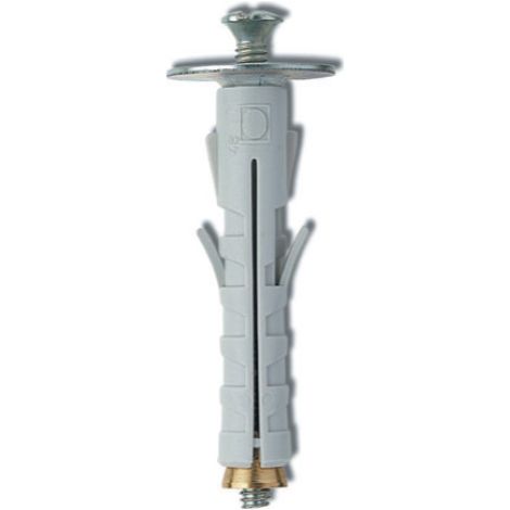 cf 100 fiches A lA matiques en nylon ENP / V 9 mm avec vis pour fixations lA gA res