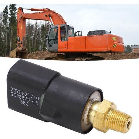 20Y-06-21710 20PS579-16 Capteur de pression/interrupteur hydraulique pour Komatsu PC200-6 (1/5)