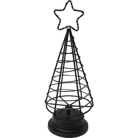 Lumière Arbre de Noël Lampe de Chevet Étoile pour Noël (1/5)